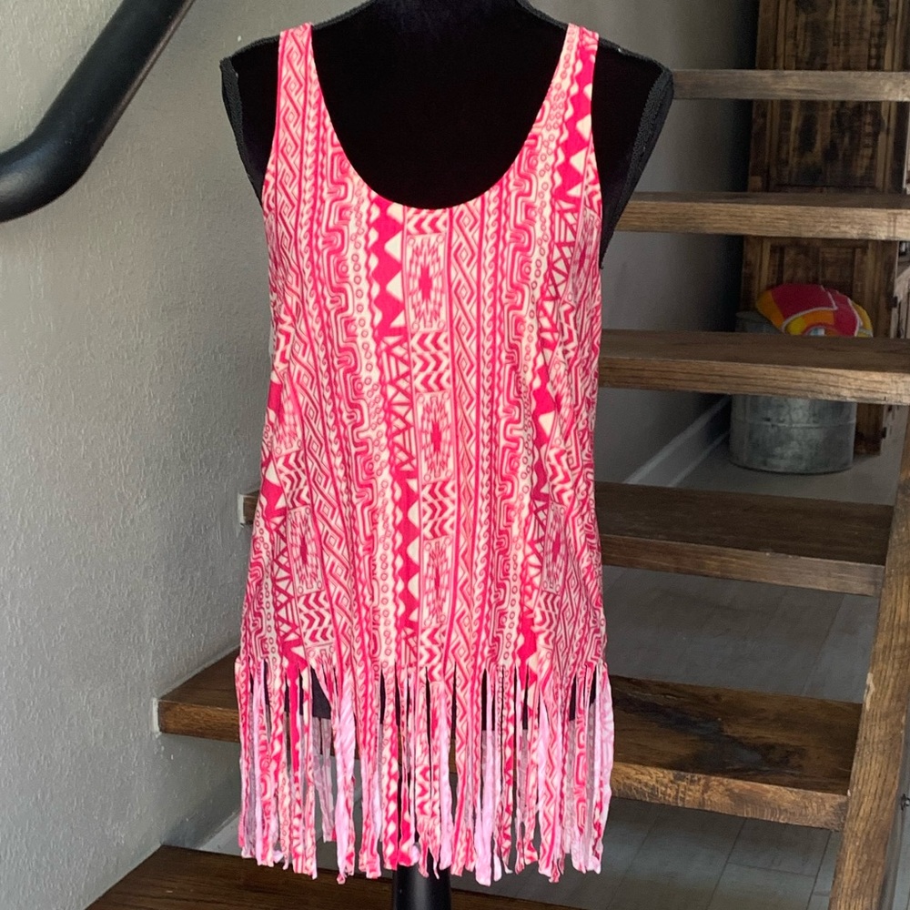 NWT dELiA*s Fringe Tank Top